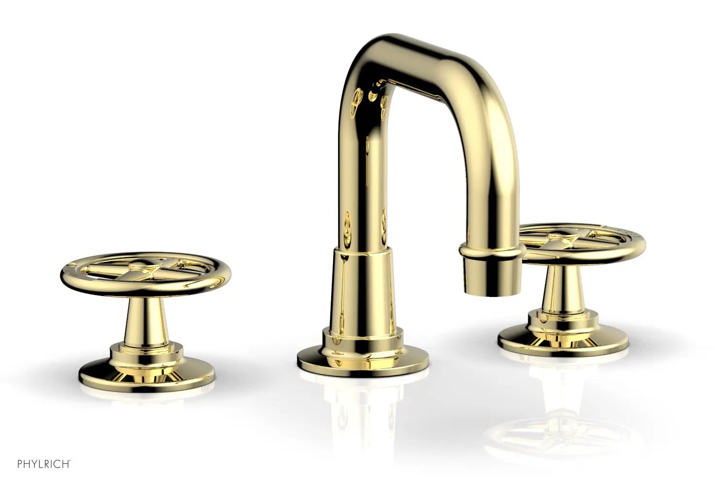 Phylrich WORKS Widespread Faucet - Low Spout by Phylrich