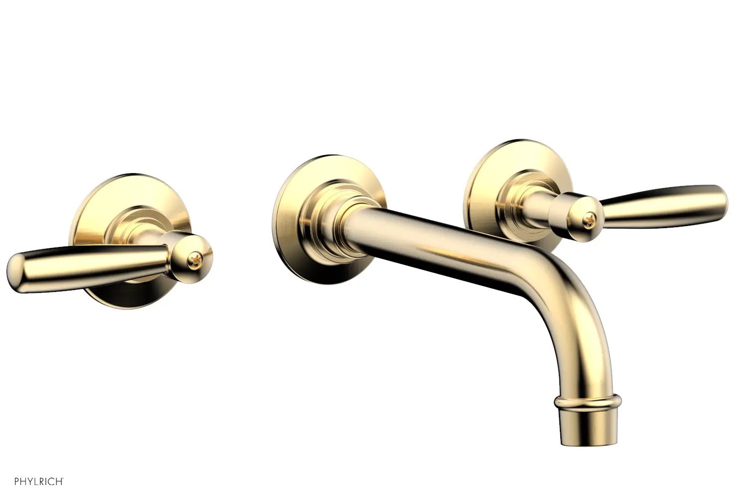 Phylrich WORKS Wall Lavatory Set - Lever Handles by Phylrich