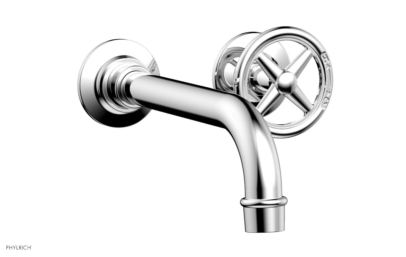 polished chrome lavatory set