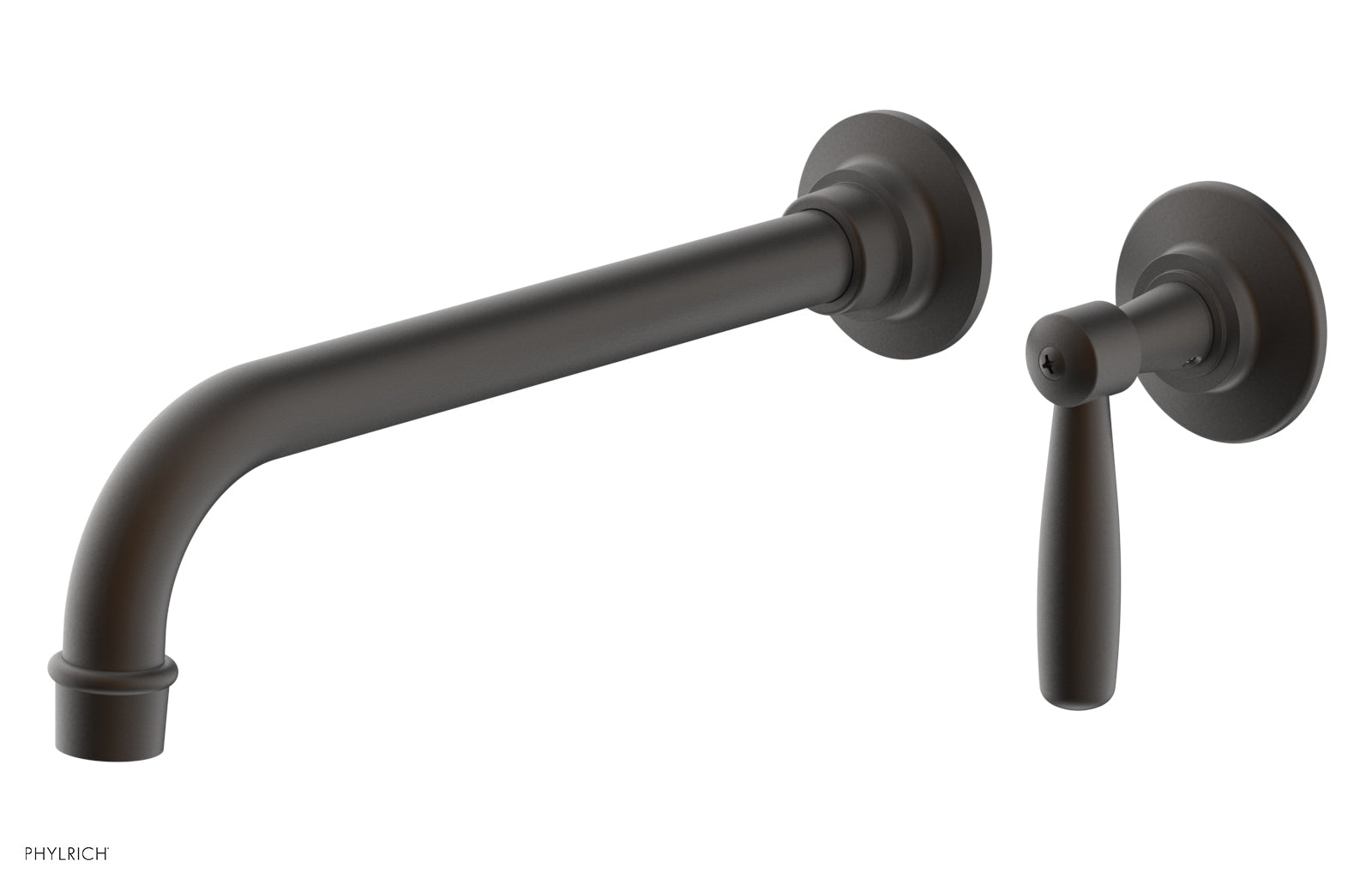 Phylrich WORKS 10" Single Handle Wall Lavatory Set - Lever Handle by Phylrich