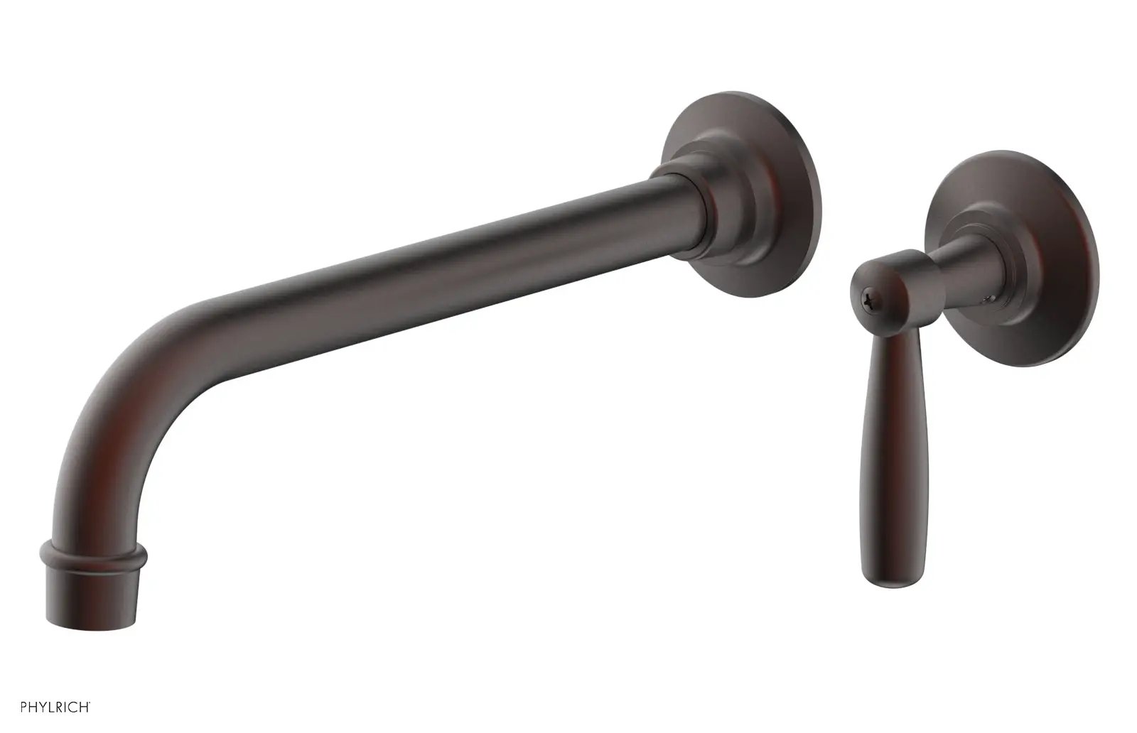 Phylrich WORKS 10" Single Handle Wall Lavatory Set - Lever Handle by Phylrich