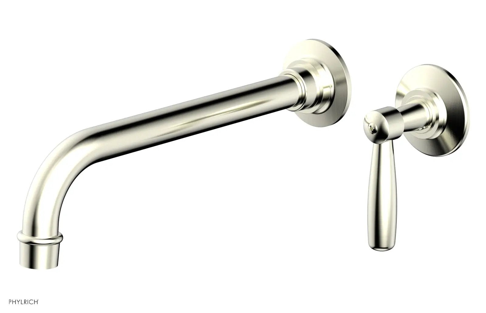 Phylrich WORKS 10" Single Handle Wall Lavatory Set - Lever Handle by Phylrich