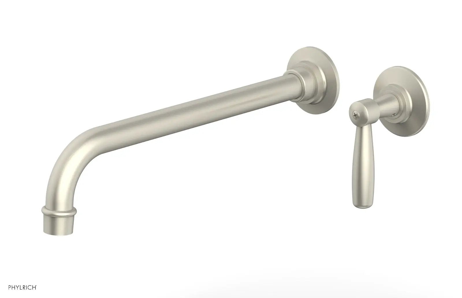 Phylrich WORKS 12" Single Handle Wall Lavatory Set - Lever Handle by Phylrich