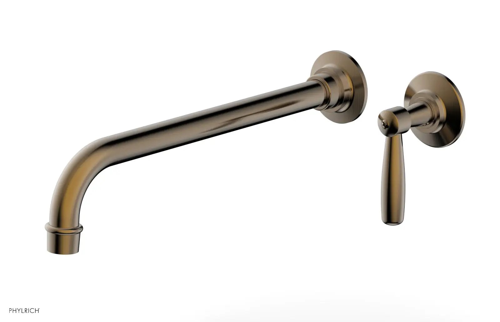 Phylrich WORKS 12" Single Handle Wall Lavatory Set - Lever Handle by Phylrich