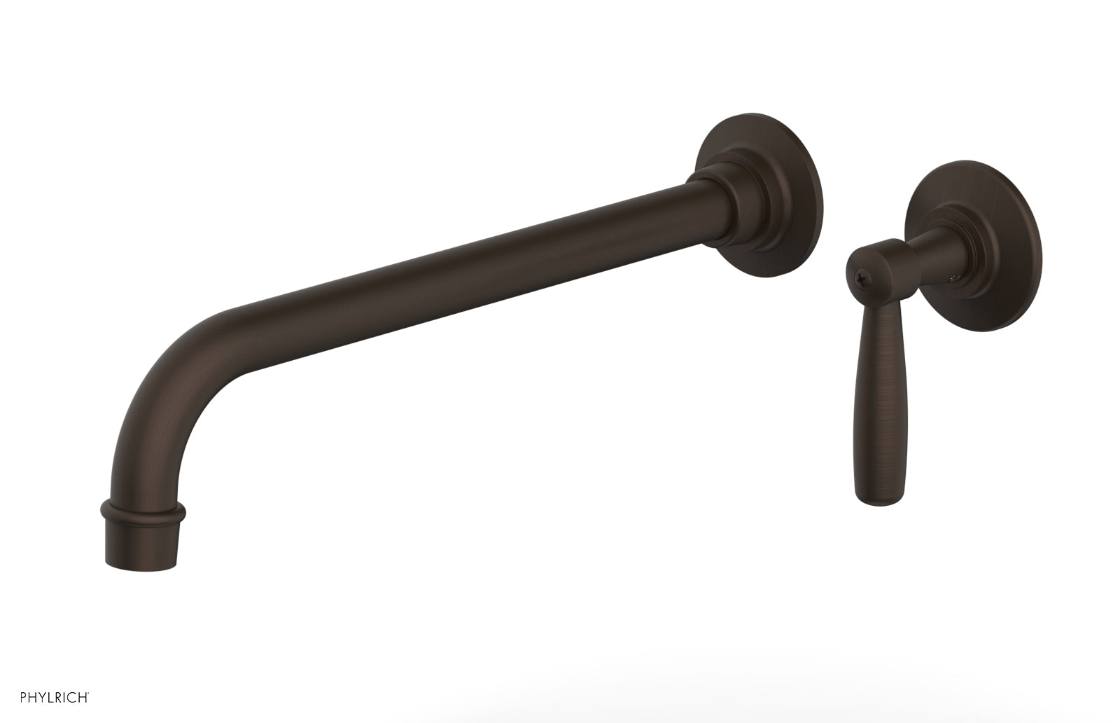 Phylrich WORKS 12" Single Handle Wall Lavatory Set - Lever Handle by Phylrich