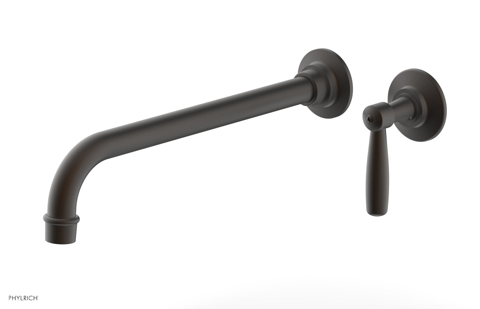 Phylrich WORKS 12" Single Handle Wall Lavatory Set - Lever Handle by Phylrich