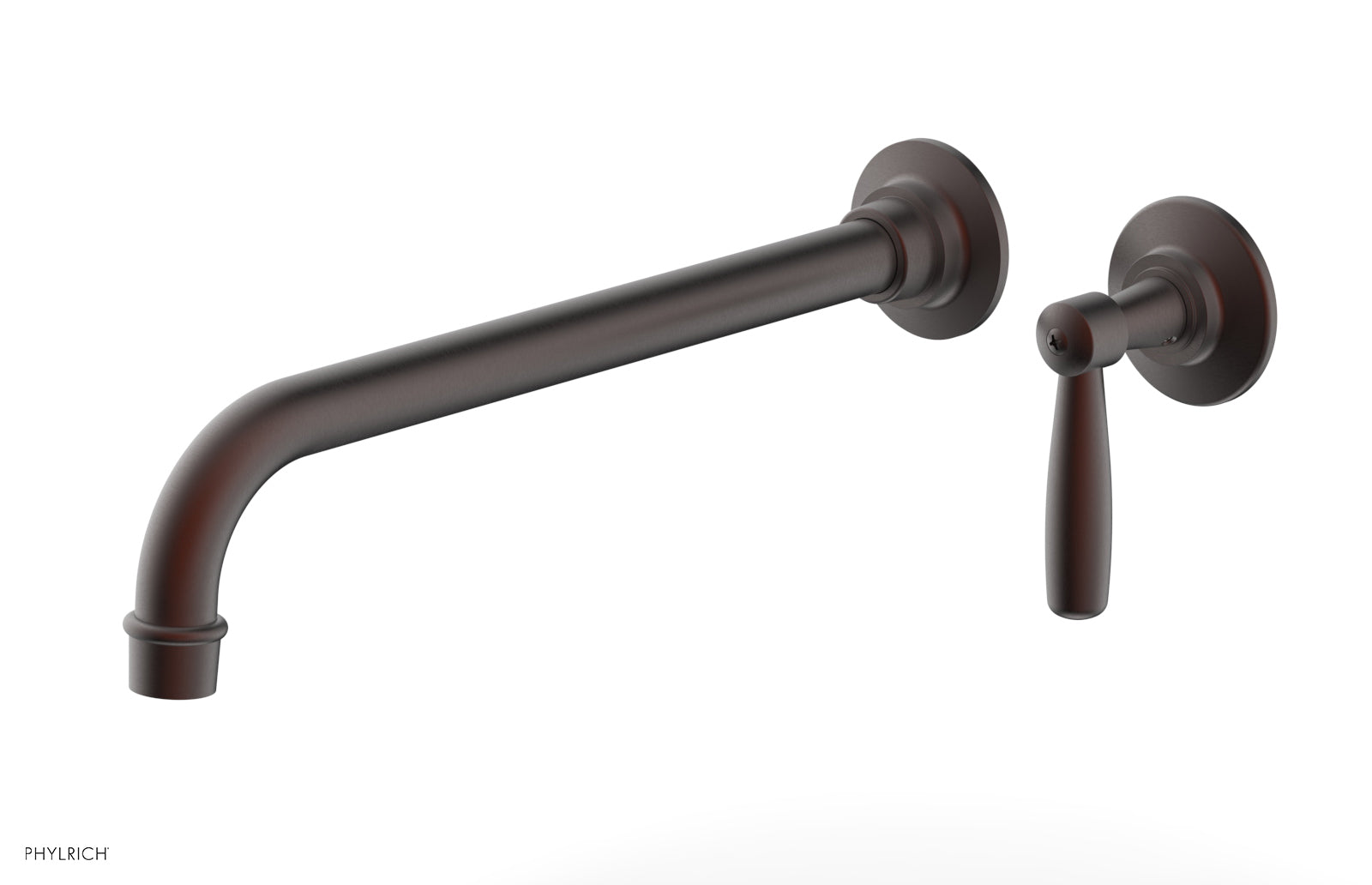 Phylrich WORKS 12" Single Handle Wall Lavatory Set - Lever Handle by Phylrich