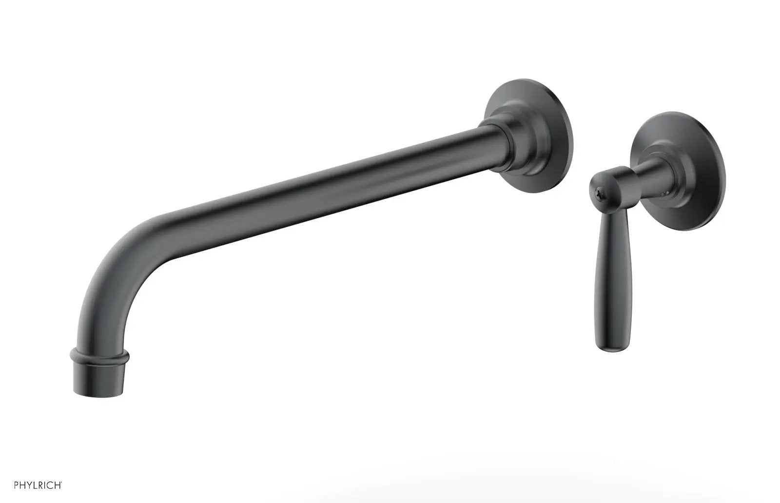 Phylrich WORKS 12" Single Handle Wall Lavatory Set - Lever Handle by Phylrich