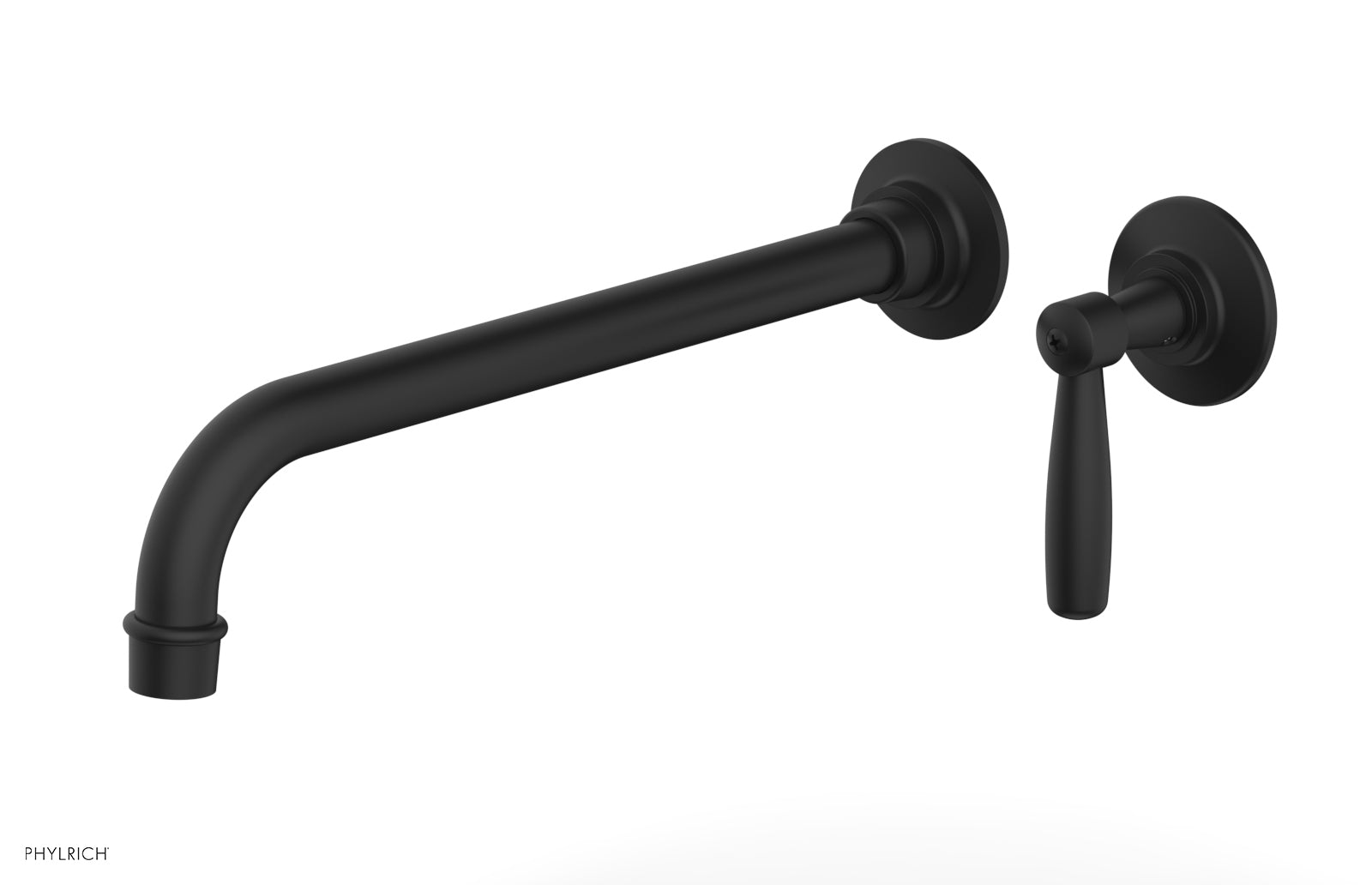 Phylrich WORKS 12" Single Handle Wall Lavatory Set - Lever Handle by Phylrich