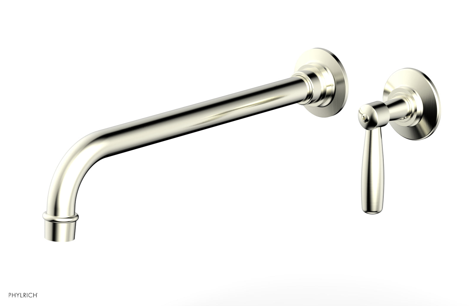 Phylrich WORKS 12" Single Handle Wall Lavatory Set - Lever Handle by Phylrich