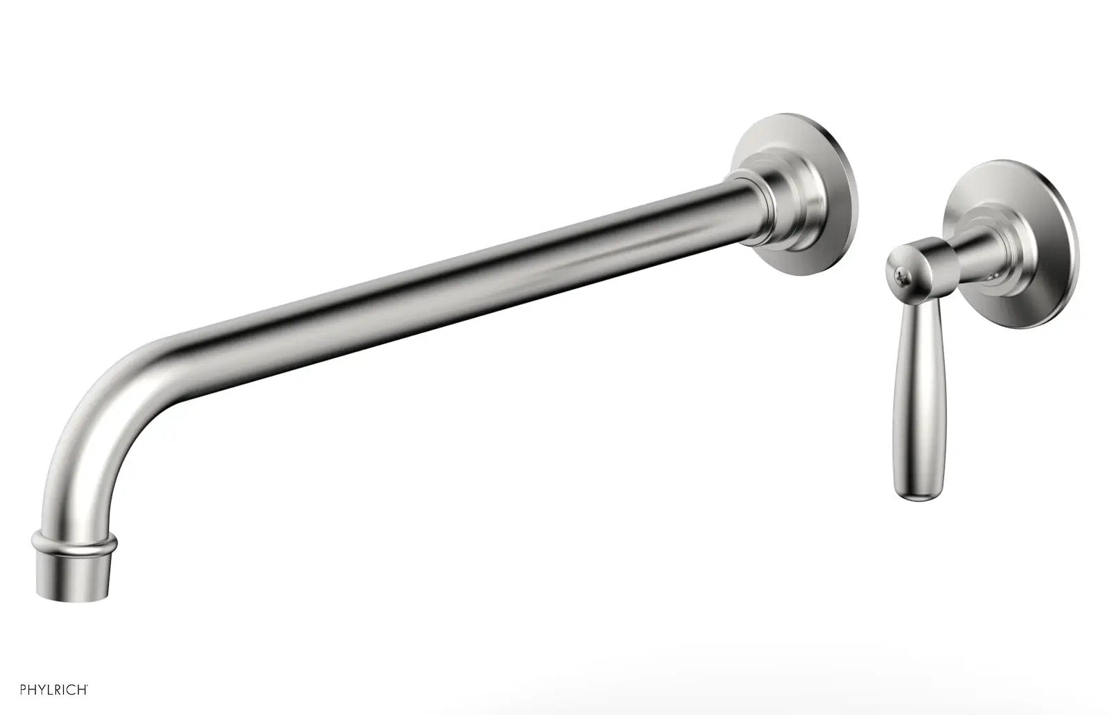 Phylrich WORKS 14" Single Handle Wall Lavatory Set - Lever Handle by Phylrich