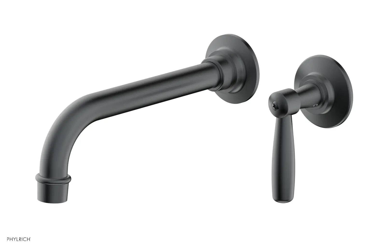 Phylrich WORKS Single Handle Wall Lavatory Set - Lever Handles by Phylrich