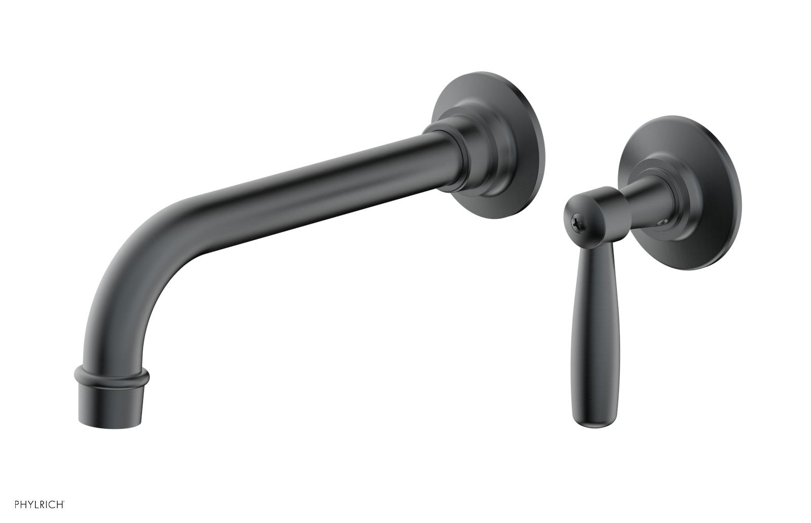 Phylrich WORKS Single Handle Wall Lavatory Set - Lever Handles