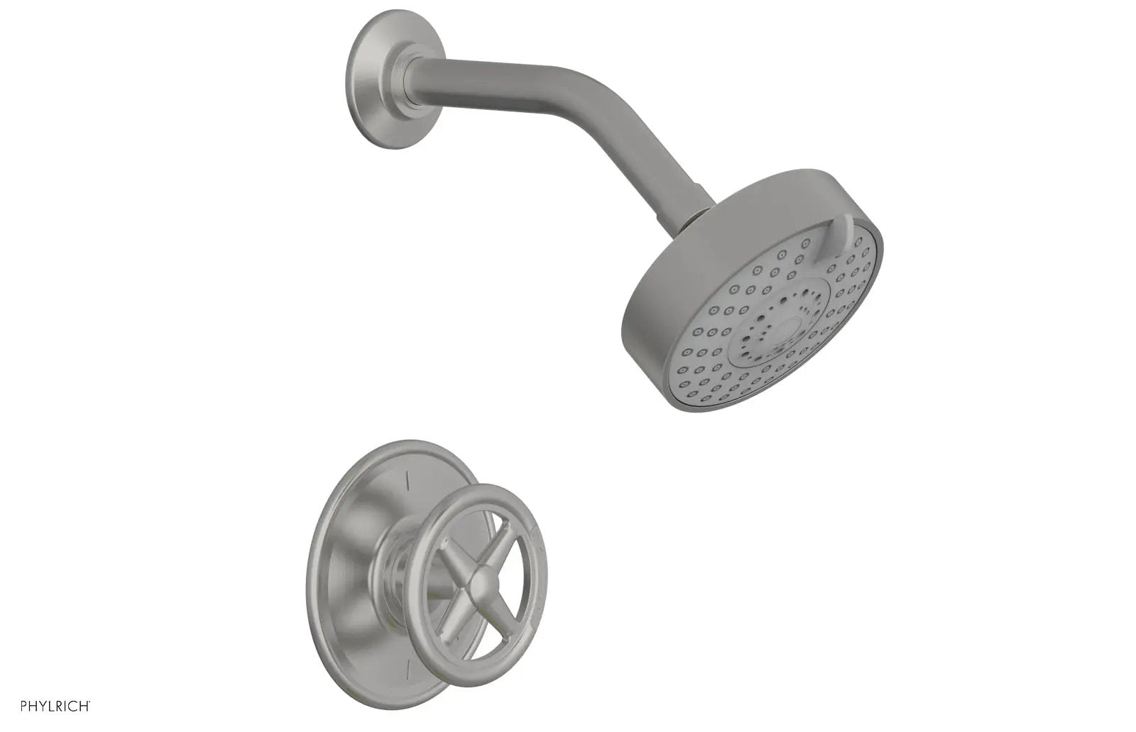 Phylrich WORKS Pressure Balance Shower Set - Cross Handle by Phylrich