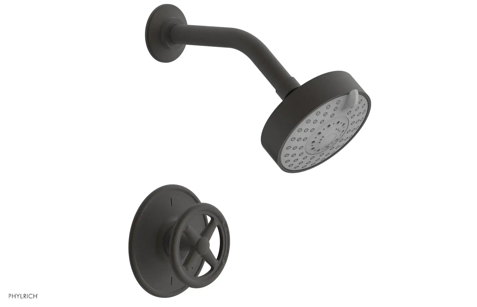 Phylrich WORKS Pressure Balance Shower Set - Cross Handle by Phylrich