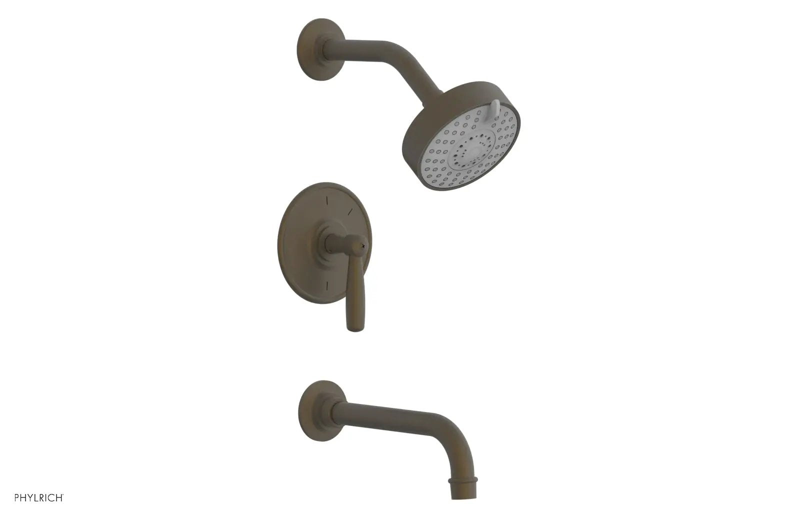 Phylrich WORKS Pressure Balance Tub and Shower Set - Lever Handle by Phylrich
