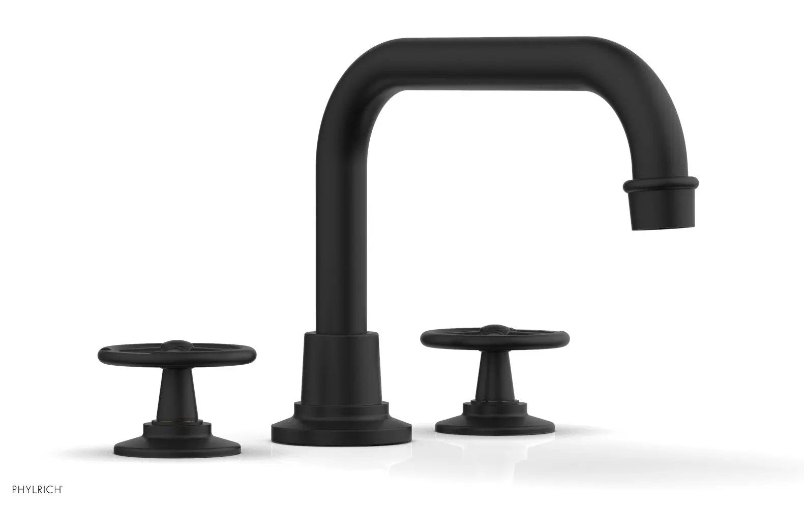 Phylrich WORKS Deck Tub Set - Cross Handles by Phylrich