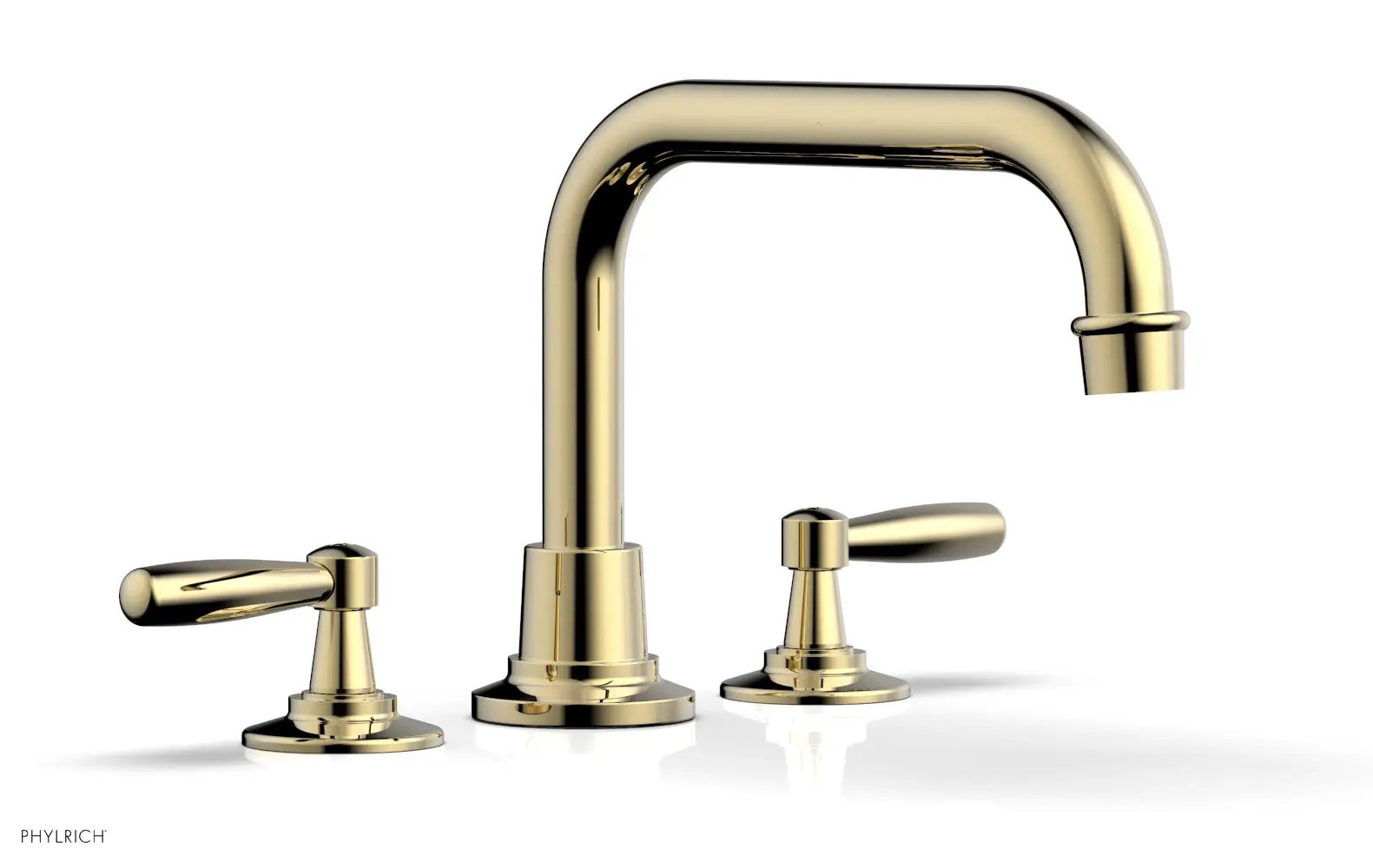 Phylrich WORKS Deck Tub Set - Lever Handles by Phylrich