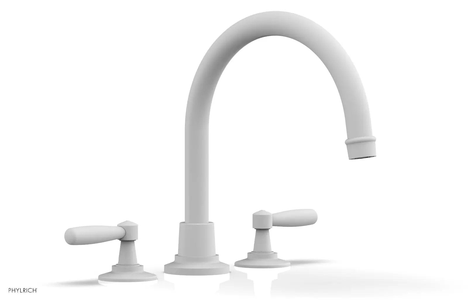 Phylrich WORKS Deck Tub Set - High Spout Lever Handles by Phylrich