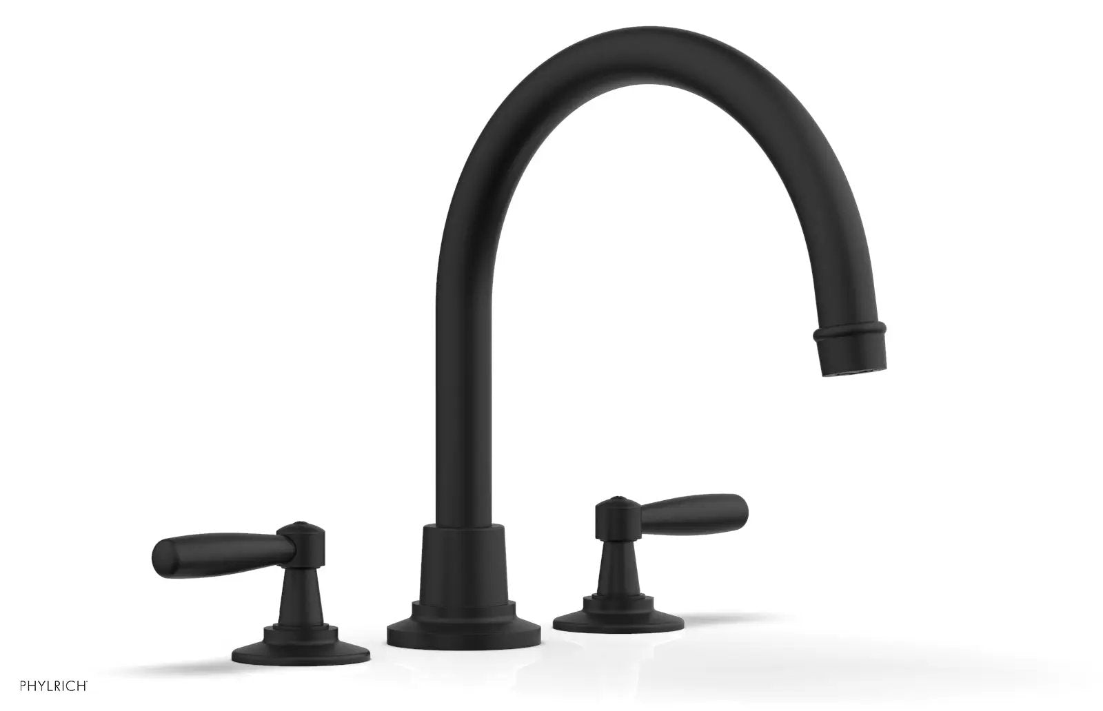 Phylrich WORKS Deck Tub Set - High Spout Lever Handles by Phylrich