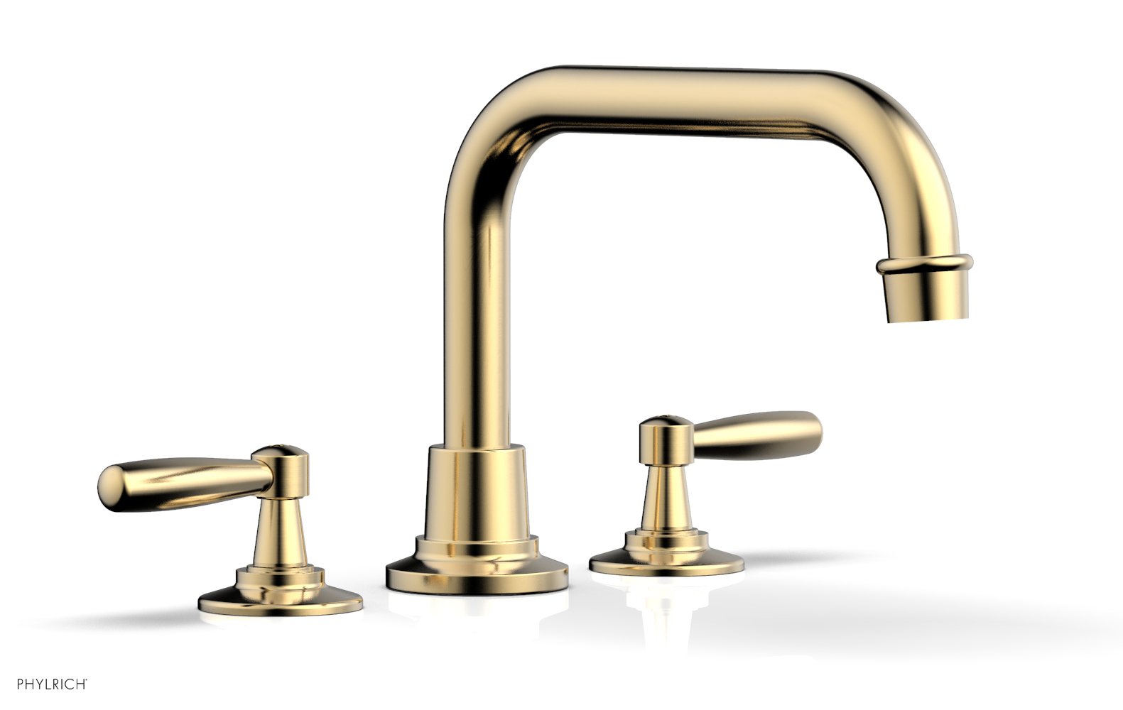 Phylrich WORKS Deck Tub Set - Lever Handles by Phylrich
