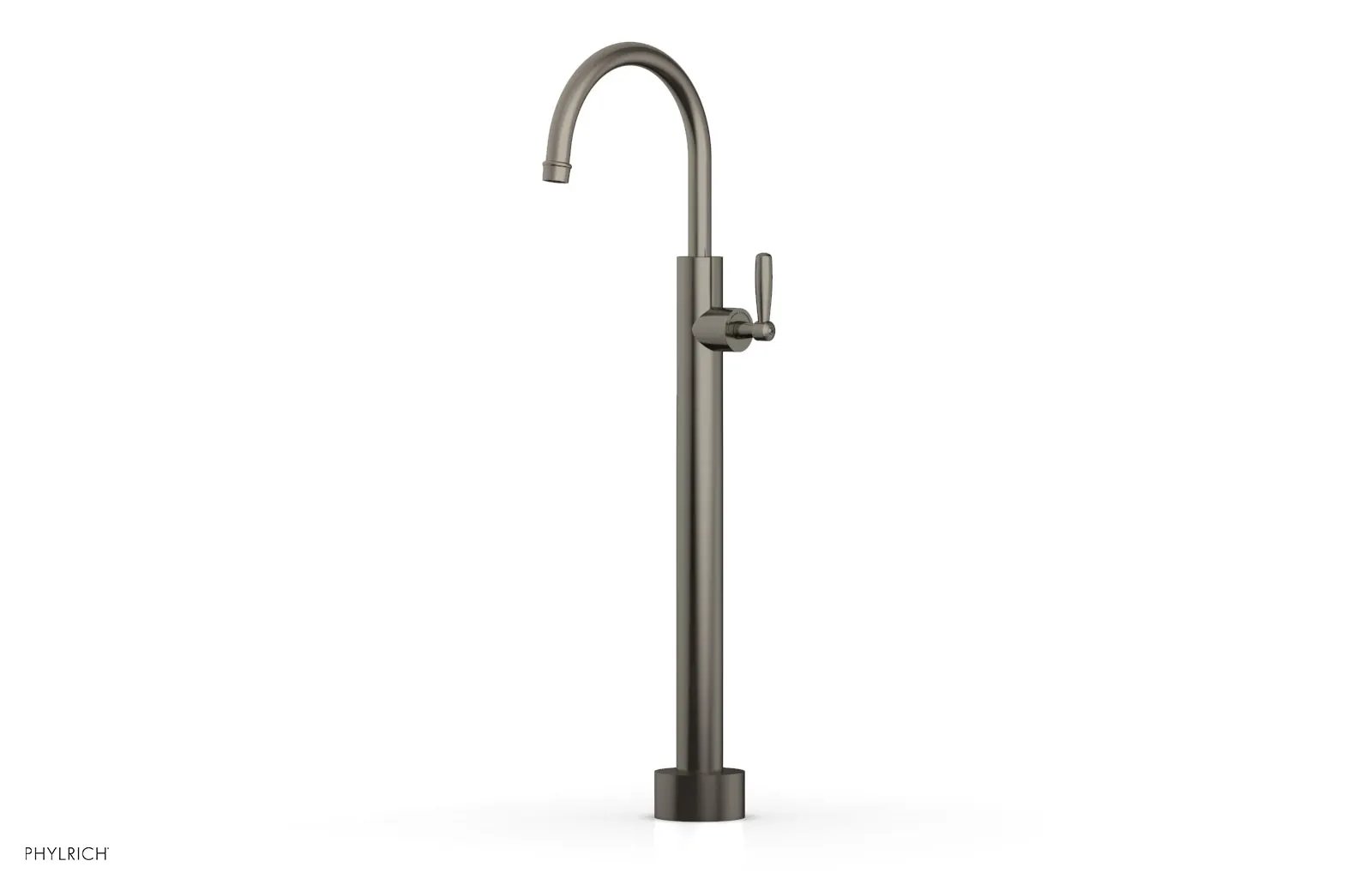 Phylrich WORKS Low Floor Mount Tub Filler - Lever Handle by Phylrich