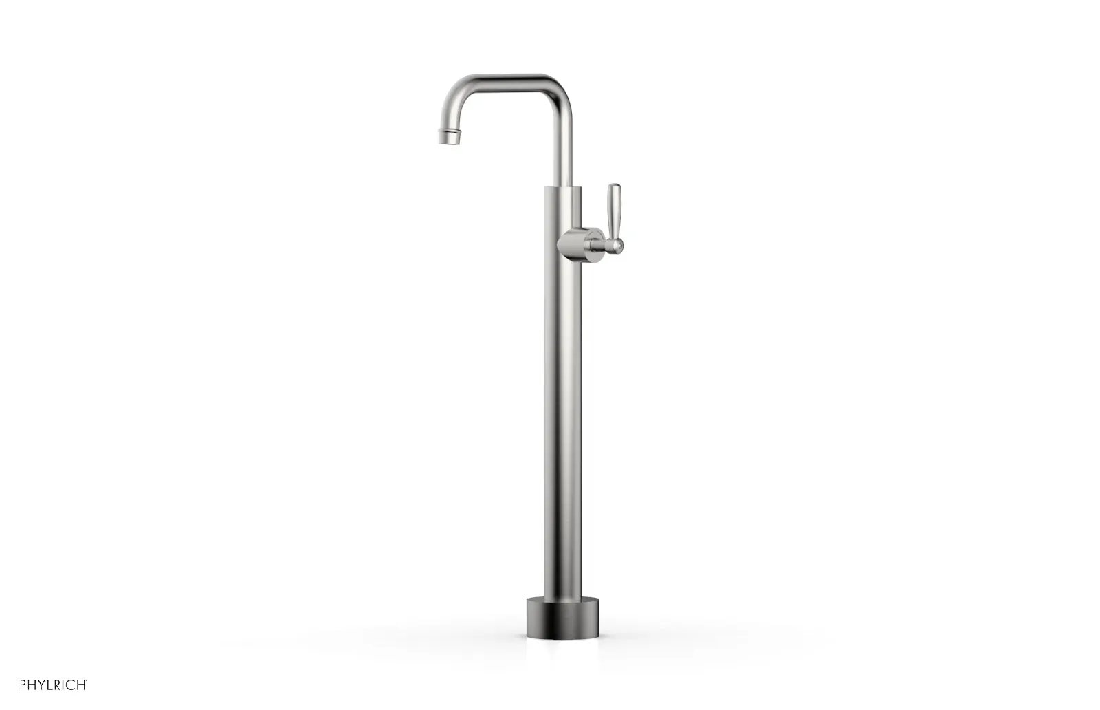 Phylrich WORKS Low Floor Mount Tub Filler - Lever Handle by Phylrich