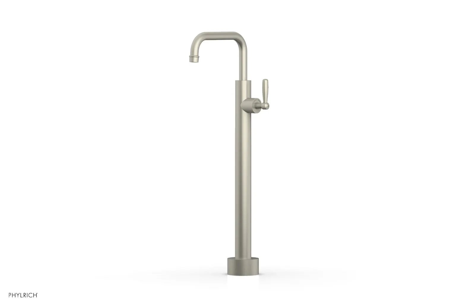 Phylrich WORKS Low Floor Mount Tub Filler - Lever Handle by Phylrich