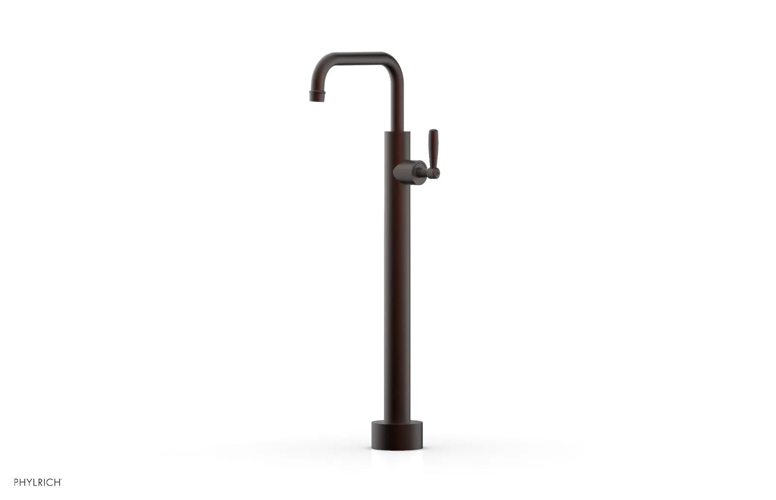 Phylrich WORKS Low Floor Mount Tub Filler - Lever Handle by Phylrich