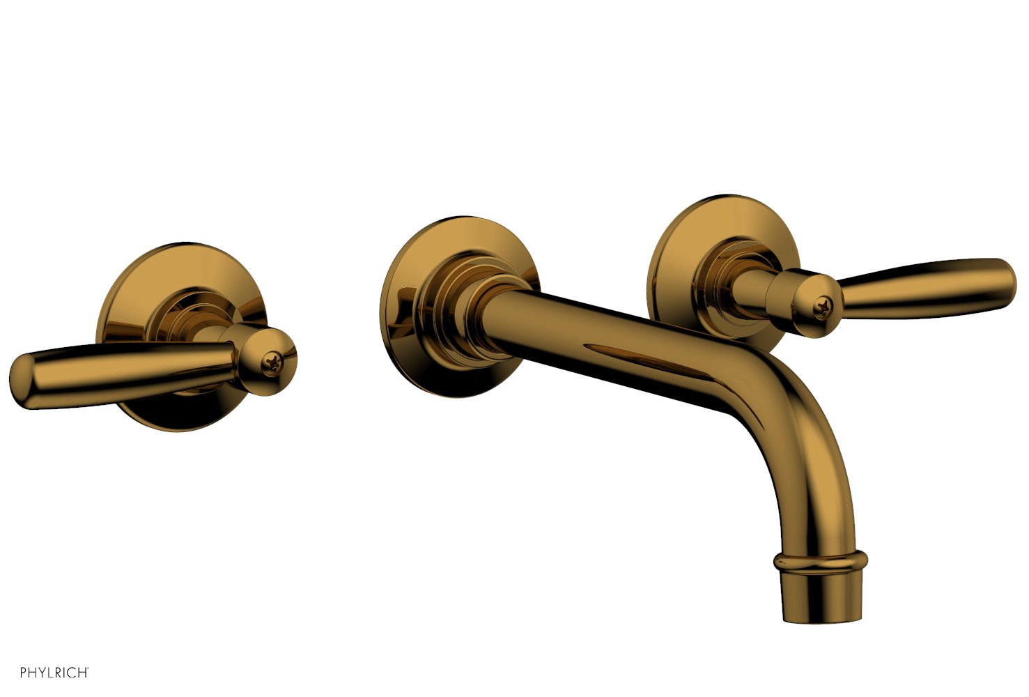 Phylrich WORKS Wall Tub Set - Lever Handles by Phylrich