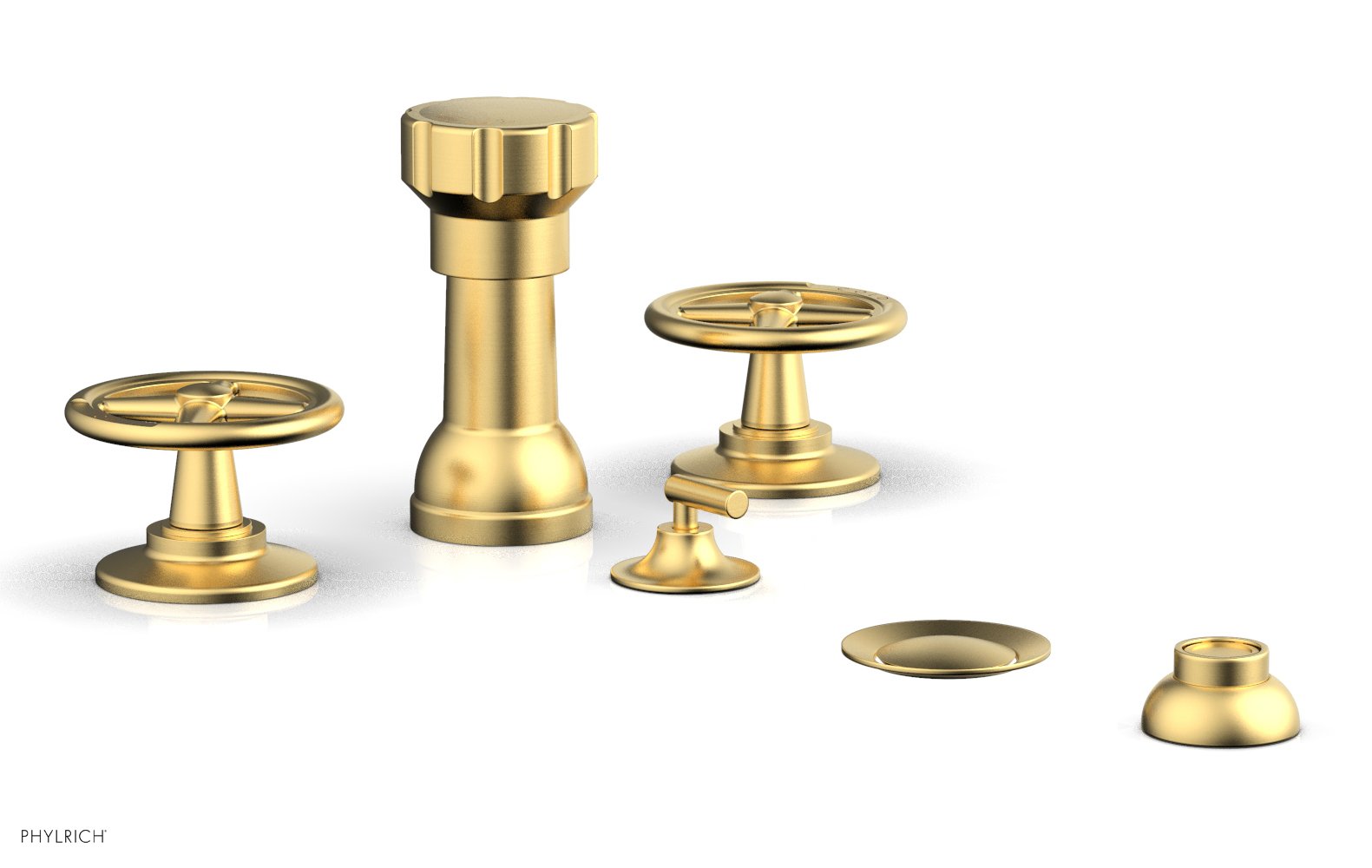 Phylrich WORKS Four Hole Bidet Set