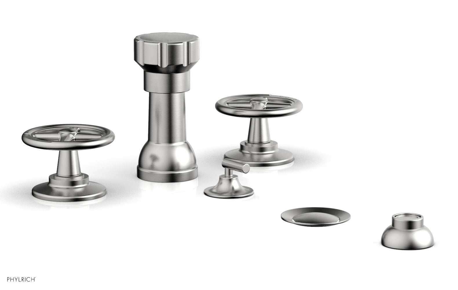 Phylrich WORKS Four Hole Bidet Set