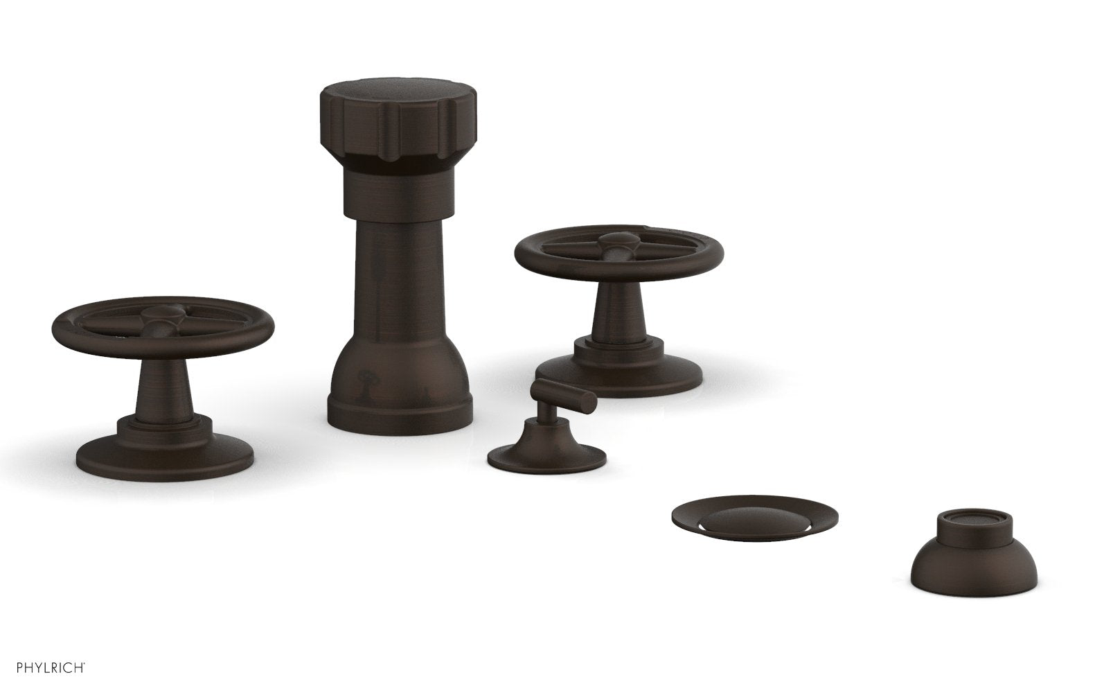 Phylrich WORKS Four Hole Bidet Set by Phylrich