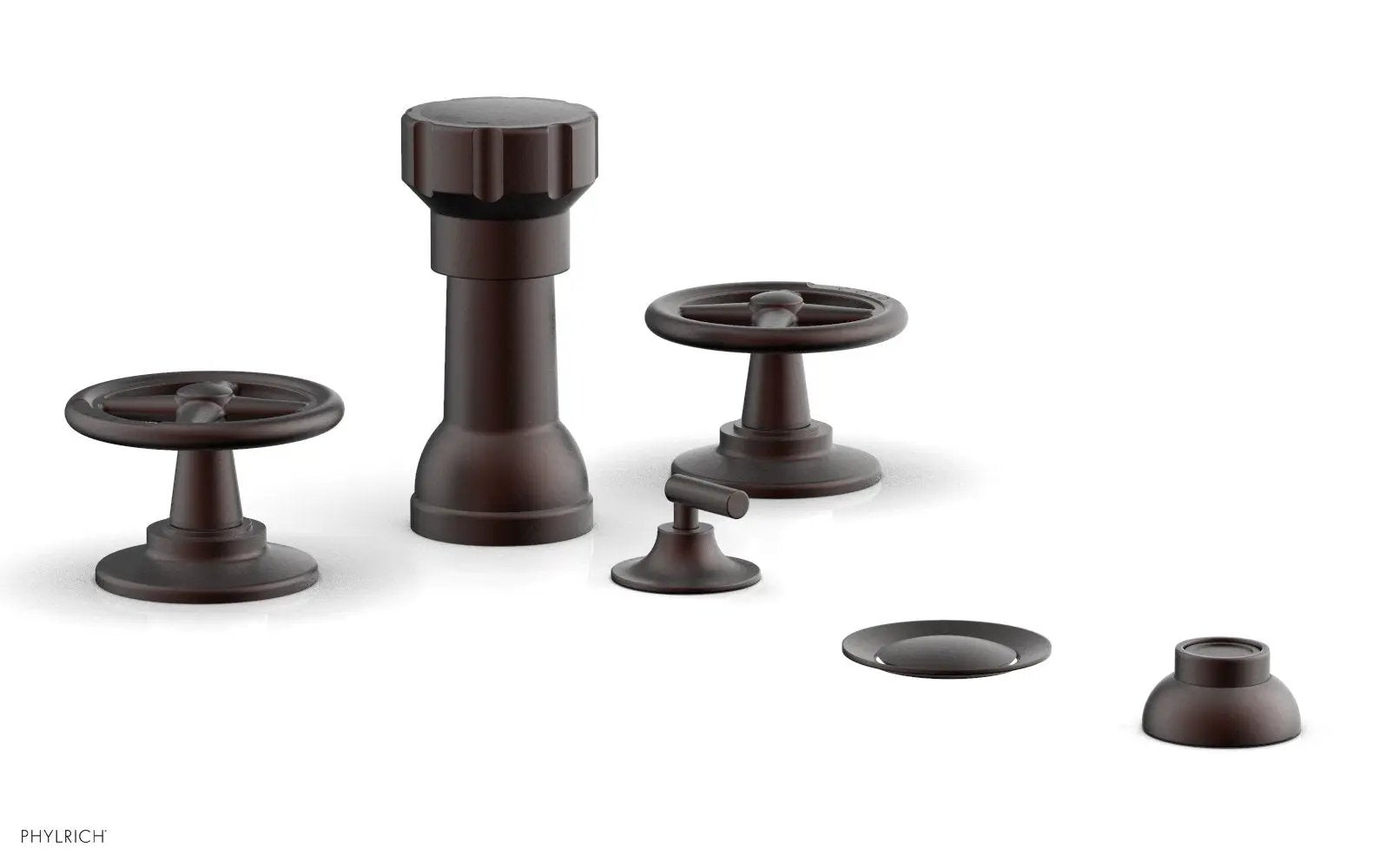 Phylrich WORKS Four Hole Bidet Set by Phylrich