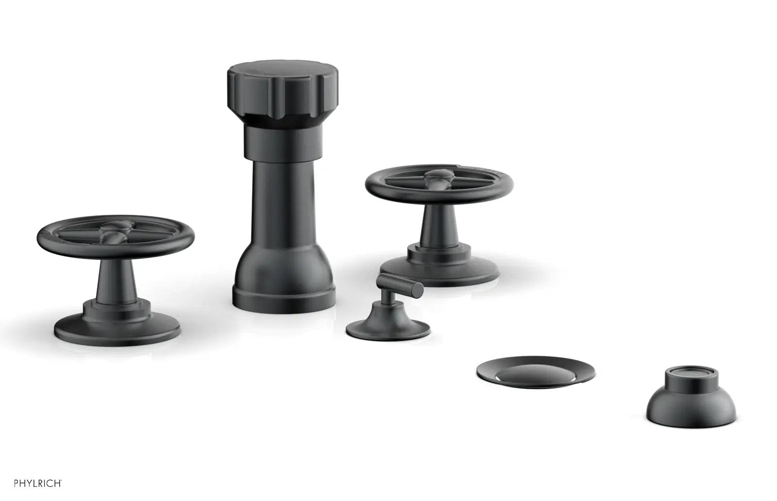 Phylrich WORKS Four Hole Bidet Set by Phylrich
