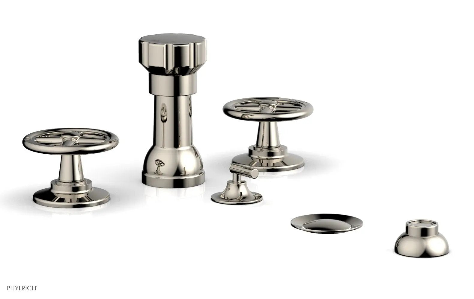 Phylrich WORKS Four Hole Bidet Set by Phylrich
