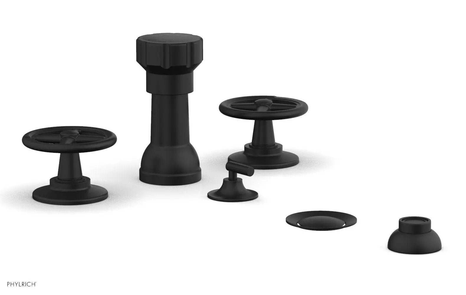 Phylrich WORKS Four Hole Bidet Set by Phylrich