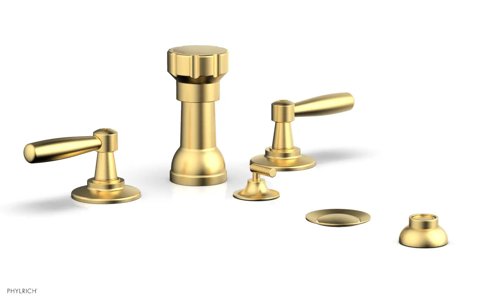 Phylrich WORKS Four Hole Bidet Set by Phylrich