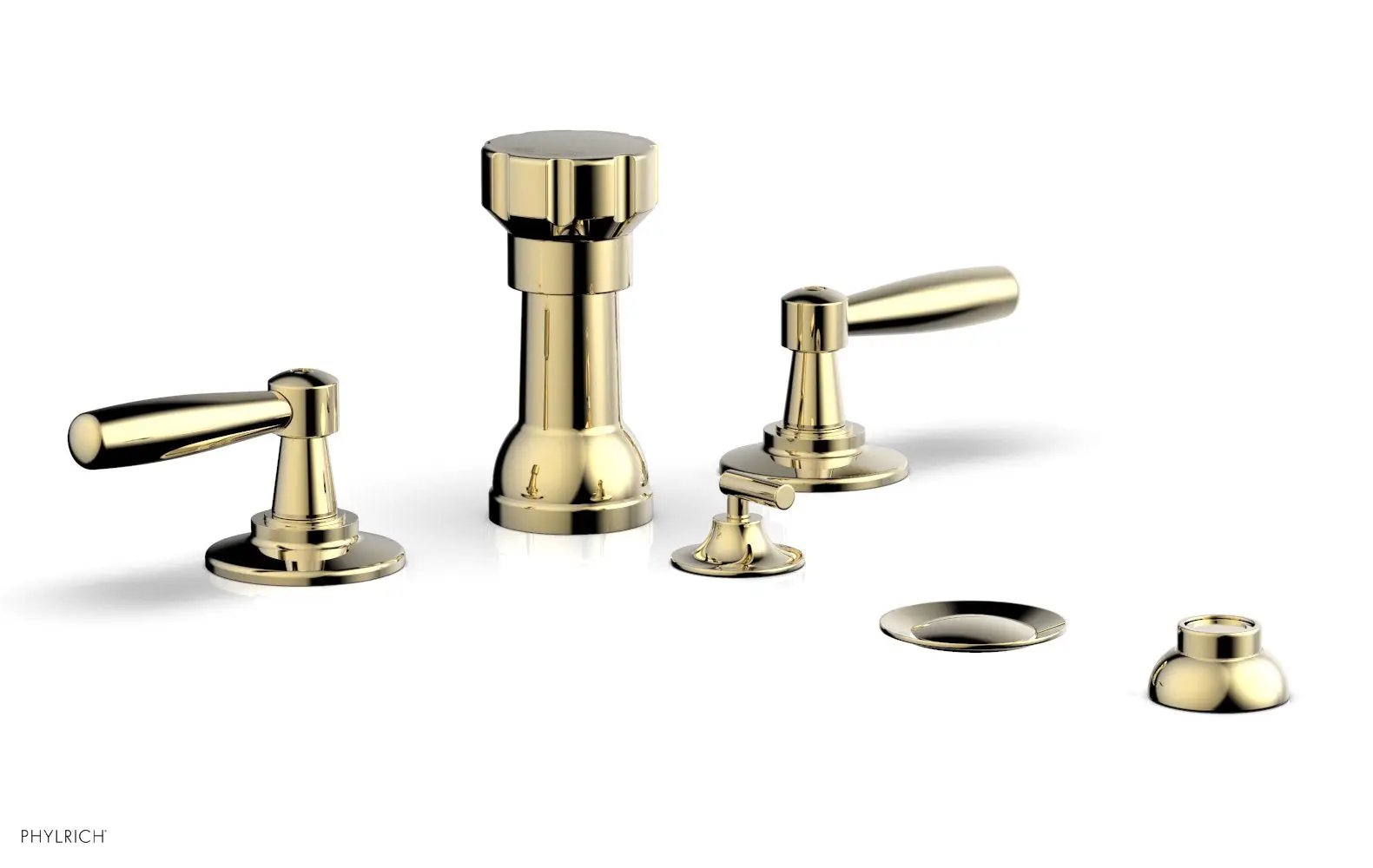 Phylrich WORKS Four Hole Bidet Set by Phylrich