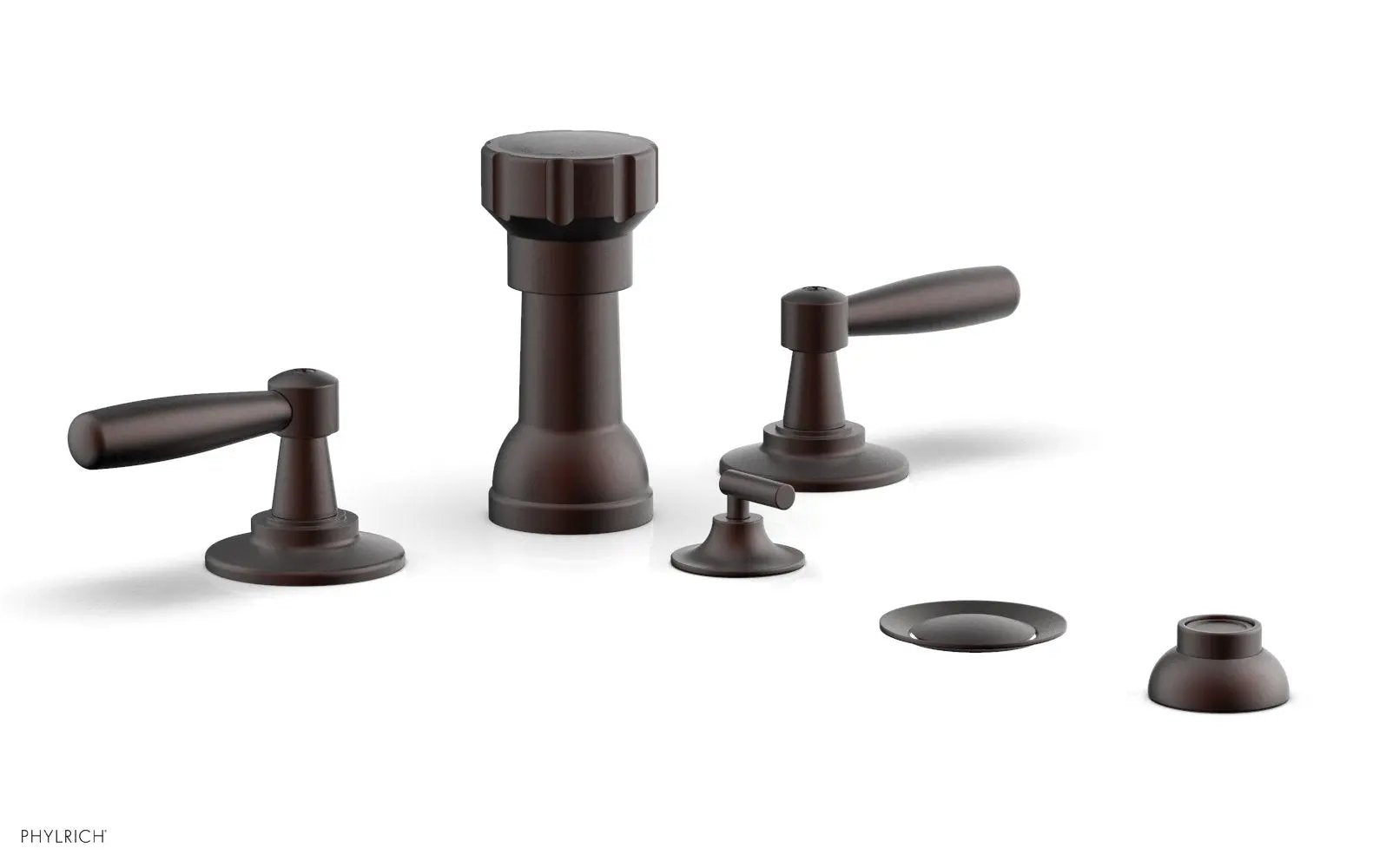 Phylrich WORKS Four Hole Bidet Set by Phylrich