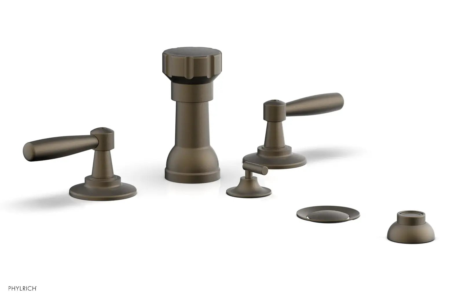 Phylrich WORKS Four Hole Bidet Set by Phylrich