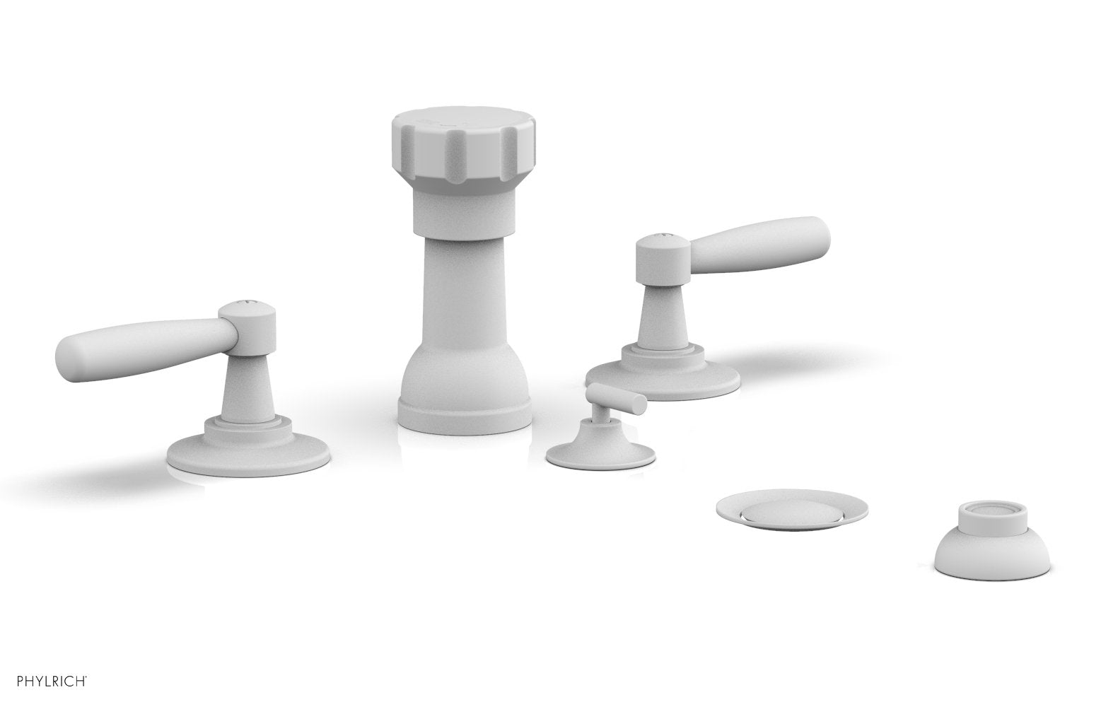 Phylrich WORKS Four Hole Bidet Set