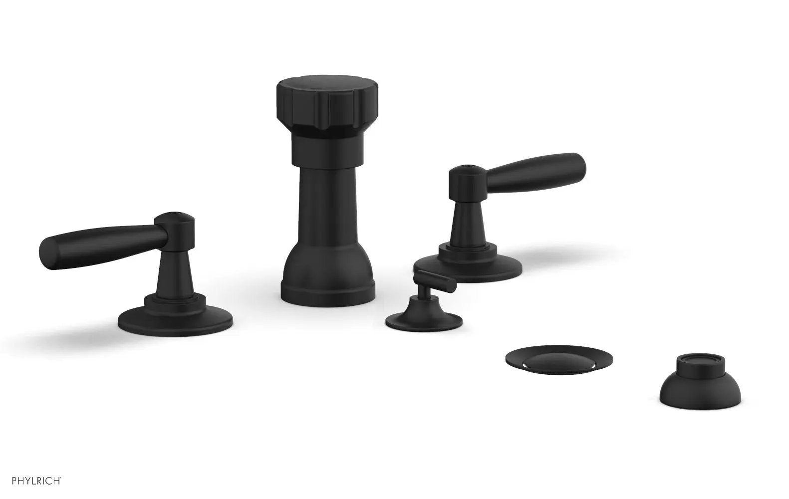Phylrich WORKS Four Hole Bidet Set by Phylrich