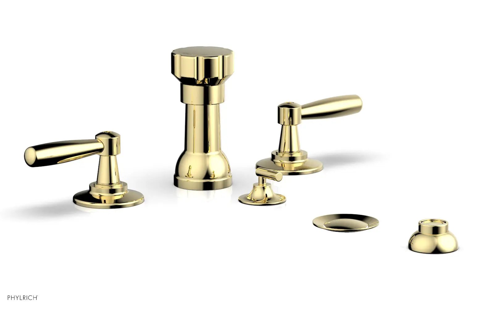 Phylrich WORKS Four Hole Bidet Set by Phylrich