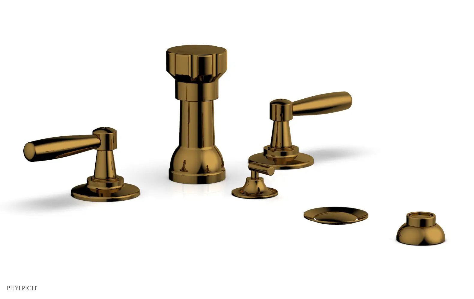 Phylrich WORKS Four Hole Bidet Set by Phylrich
