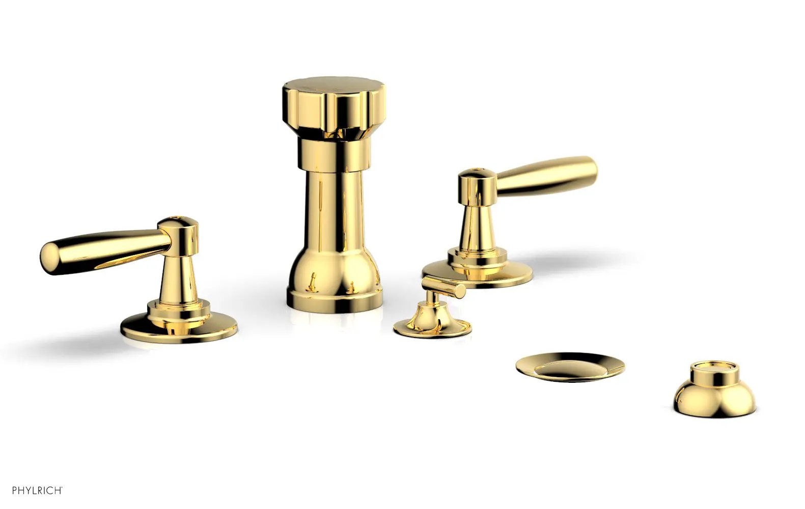 Phylrich WORKS Four Hole Bidet Set by Phylrich