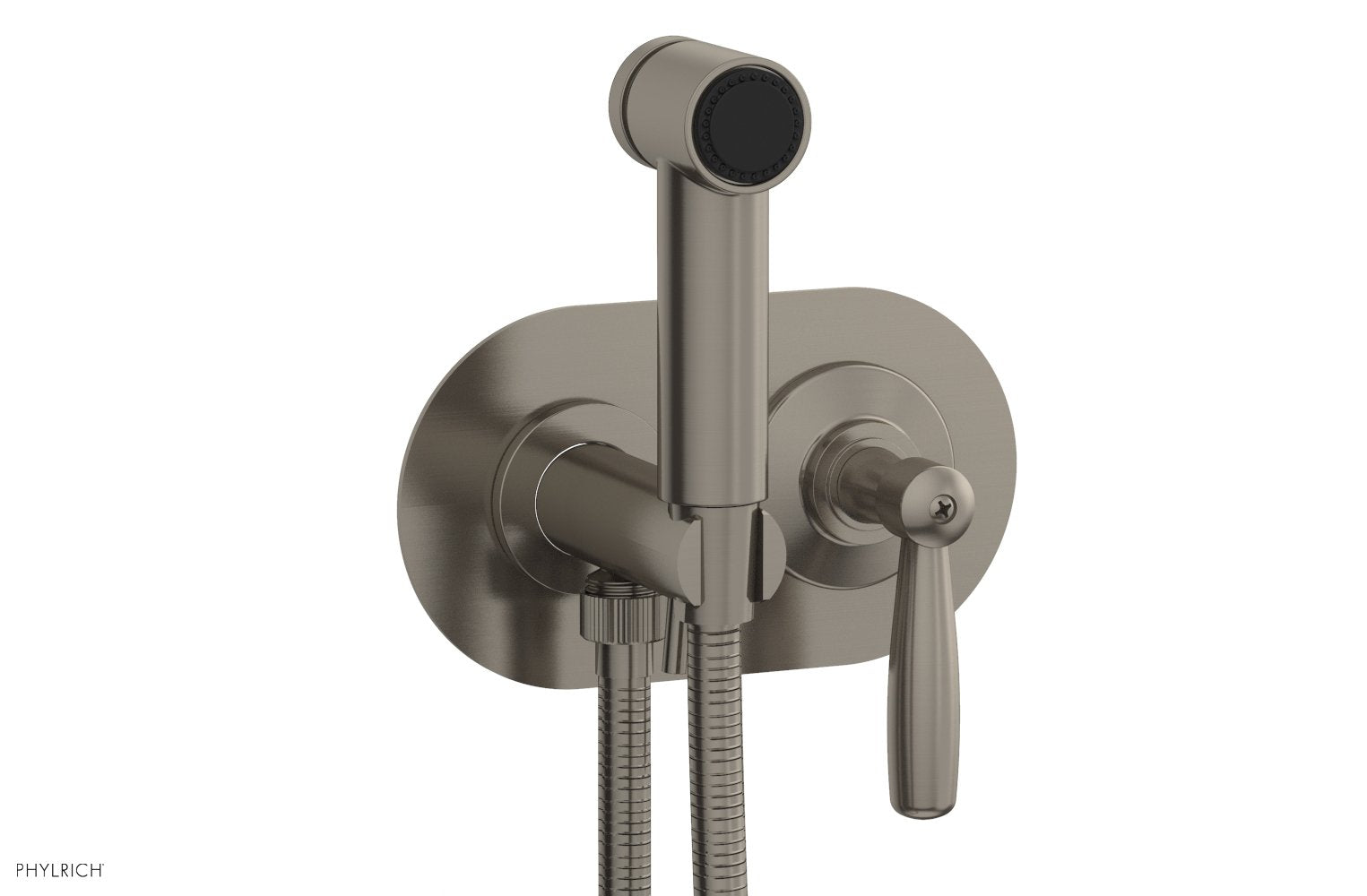 Phylrich WORKS Wall Mounted Bidet, Lever Handle