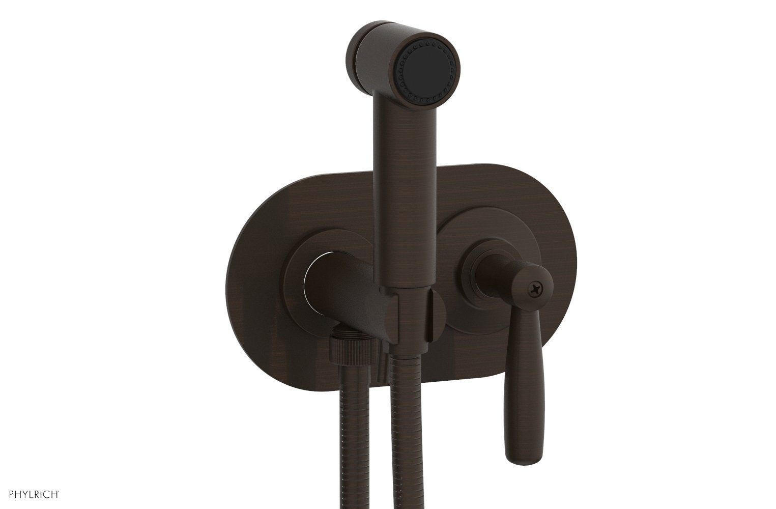 Phylrich WORKS Wall Mounted Bidet, Lever Handle by Phylrich