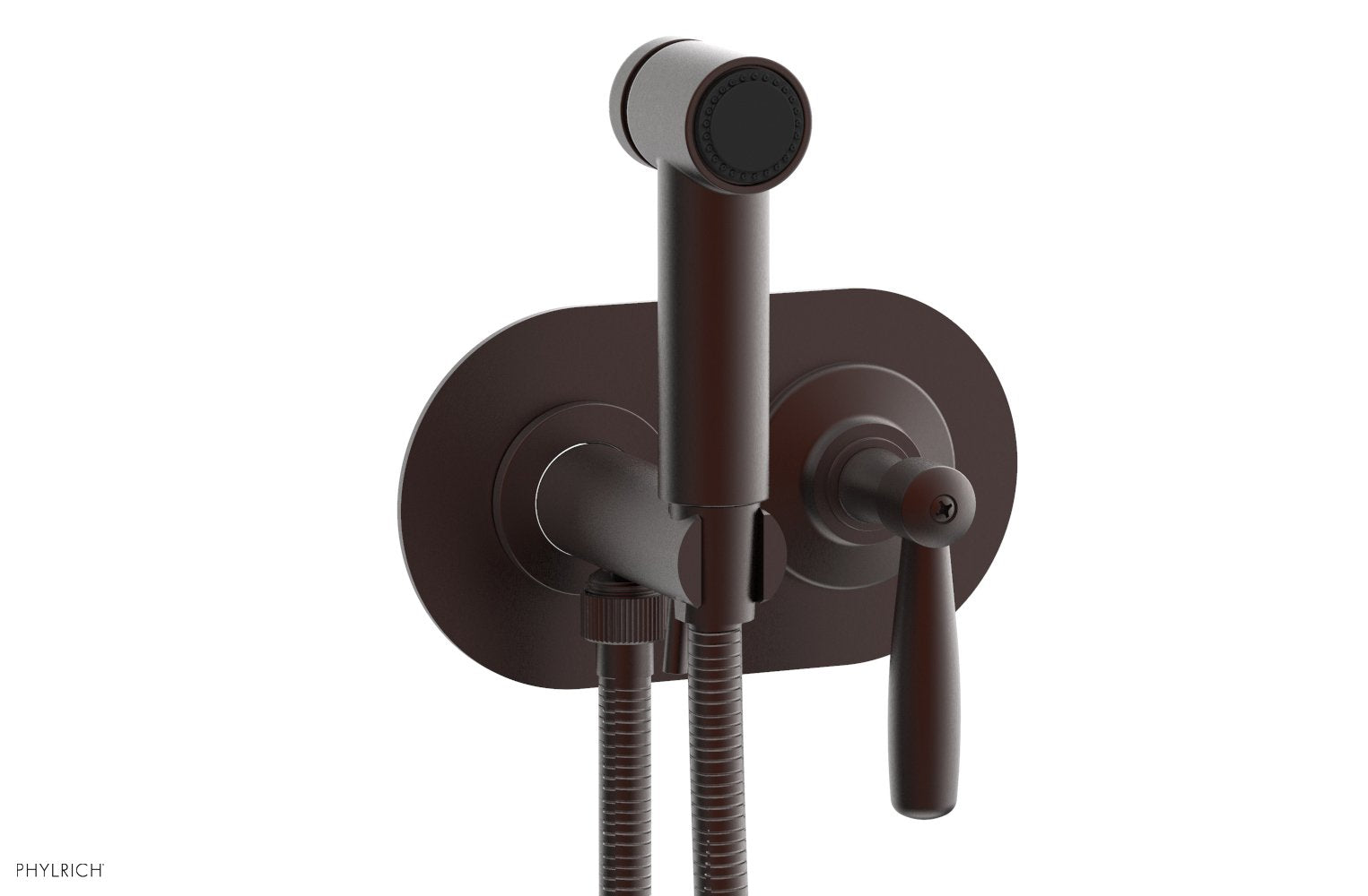 Phylrich WORKS Wall Mounted Bidet, Lever Handle by Phylrich
