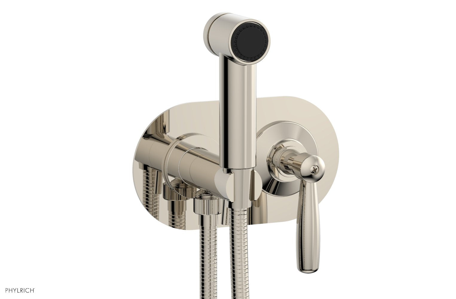 Phylrich WORKS Wall Mounted Bidet, Lever Handle by Phylrich